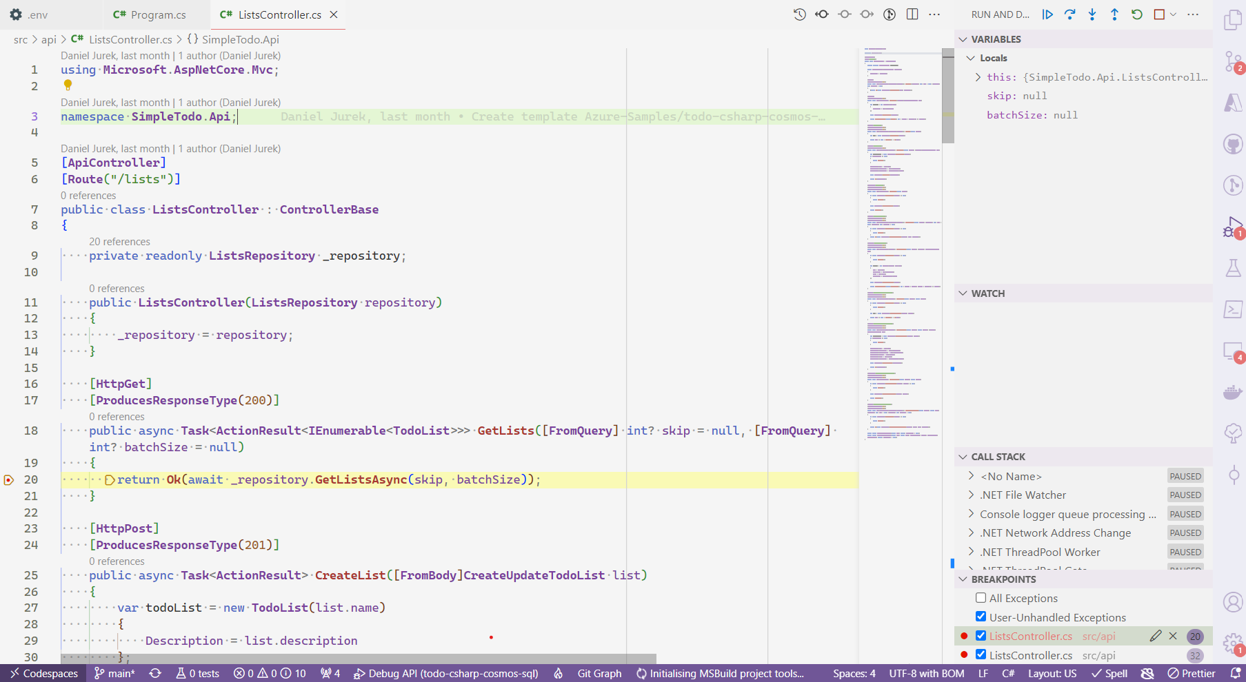 debug-in-codespace